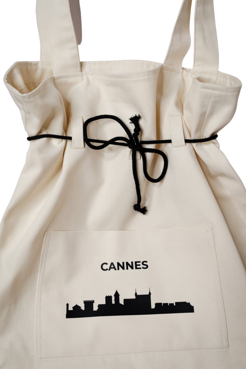 Eco-friendly backpack white Cannes 07S02