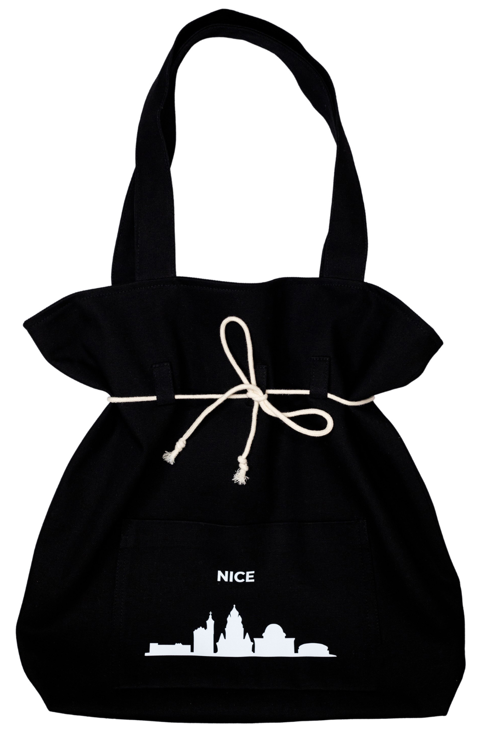 Eco-friendly backpack black Paris 07S04