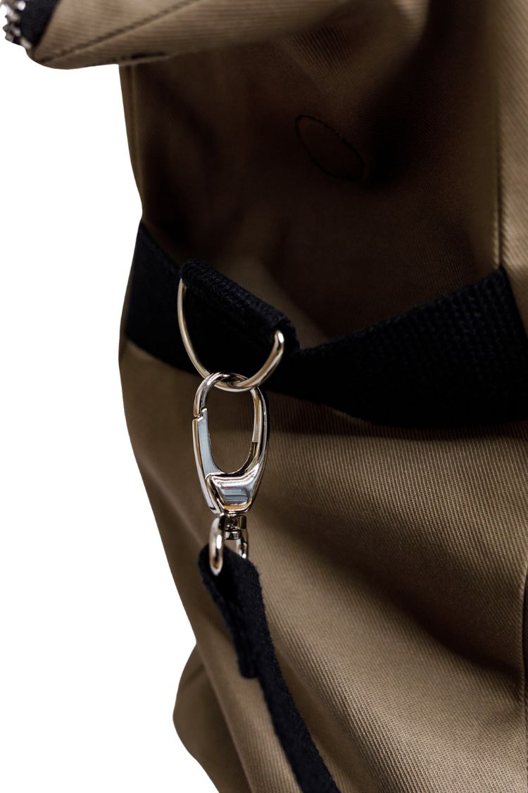 Unisex Olive Bag With A Shoulder Strap Prague 011S03