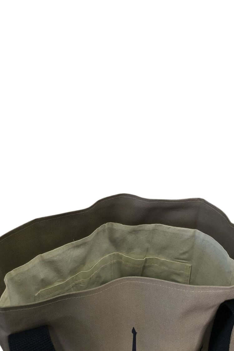 Cotton ecological shopping bag brown Bratislava