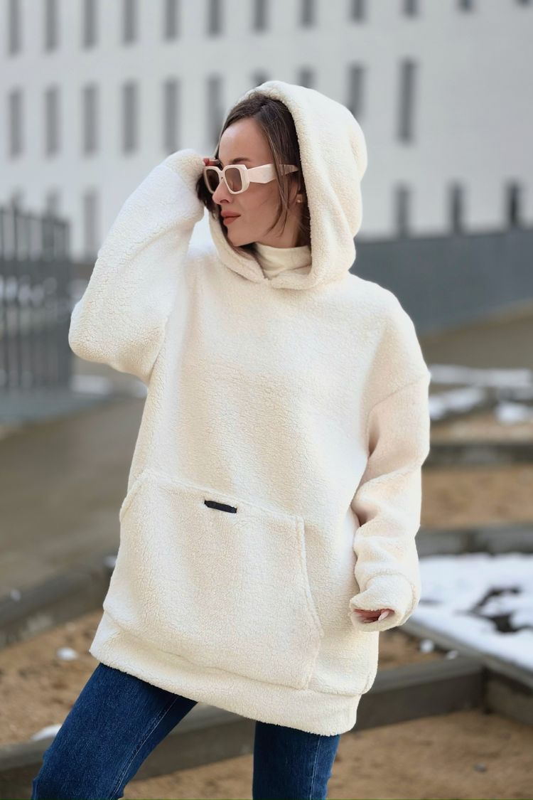 Teddy hoodie Prague 027S06