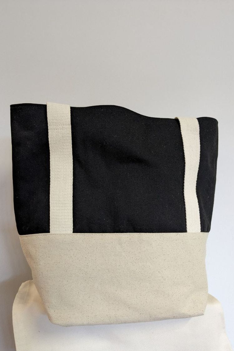 Cotton ecological shopping bag white London 05S04