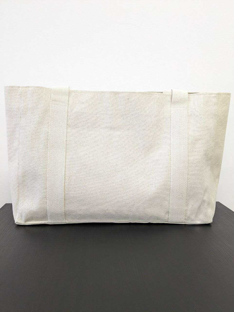 Eco-friendly oversized shopping bag white Vienna 06S01