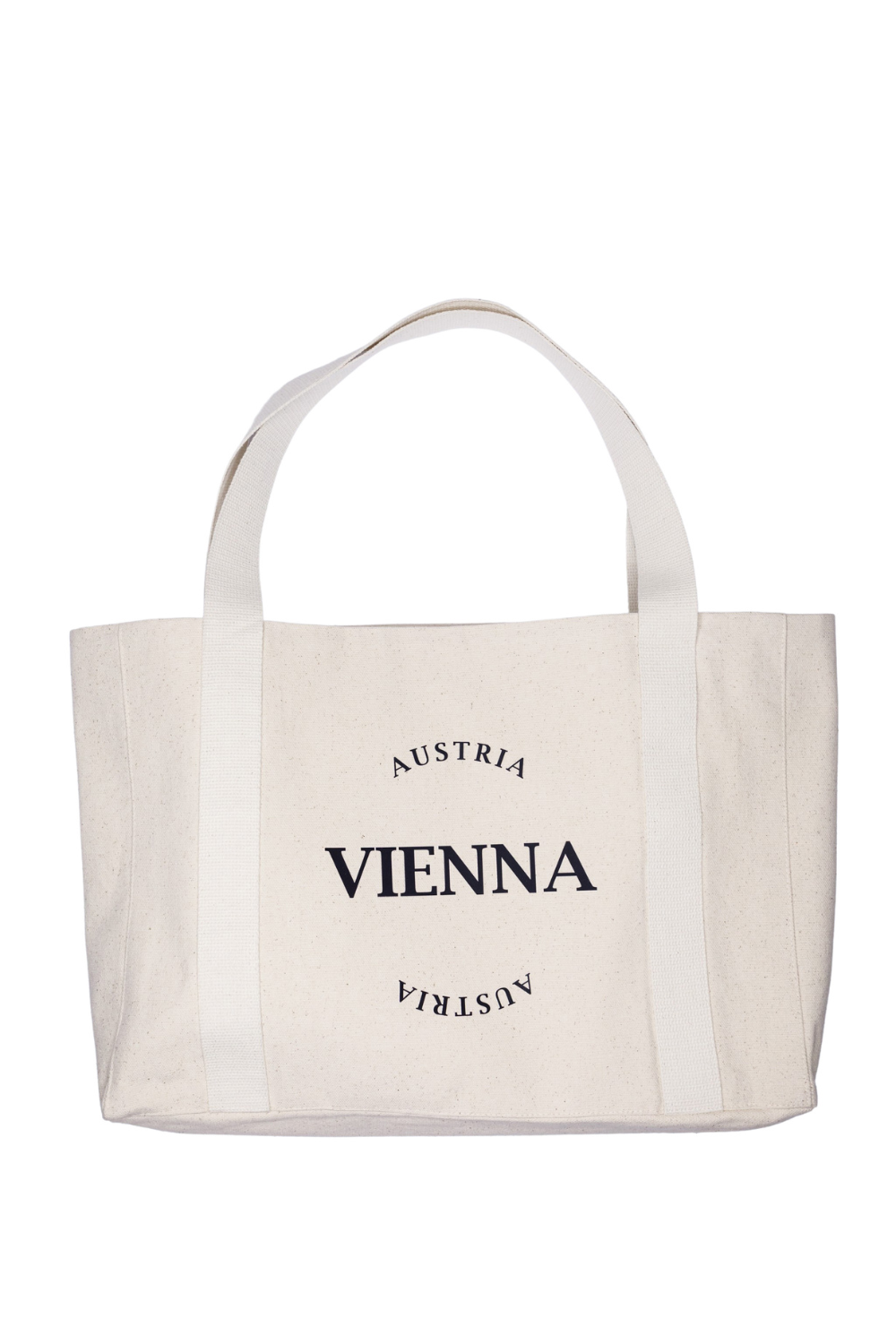 Eco-friendly oversized shopping bag white New York 06S01