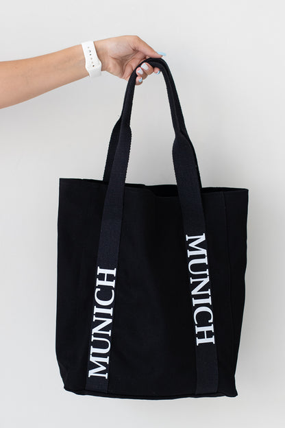 Sac fourre-tout Eco Shopper Munich Noir 03S04