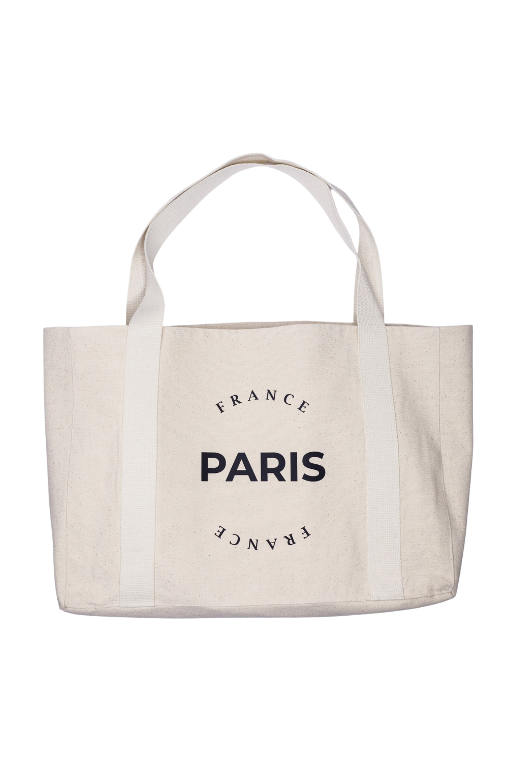 Eco-friendly oversized shopping bag white New York 06S01