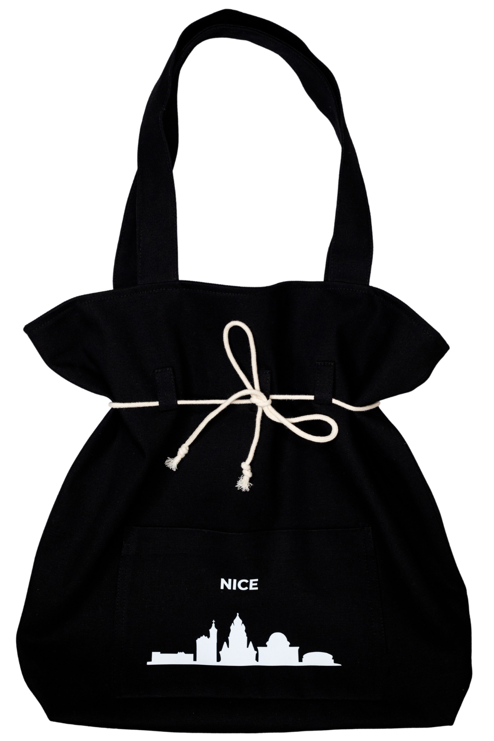 Sac à dos écologique noir Nice 07S04