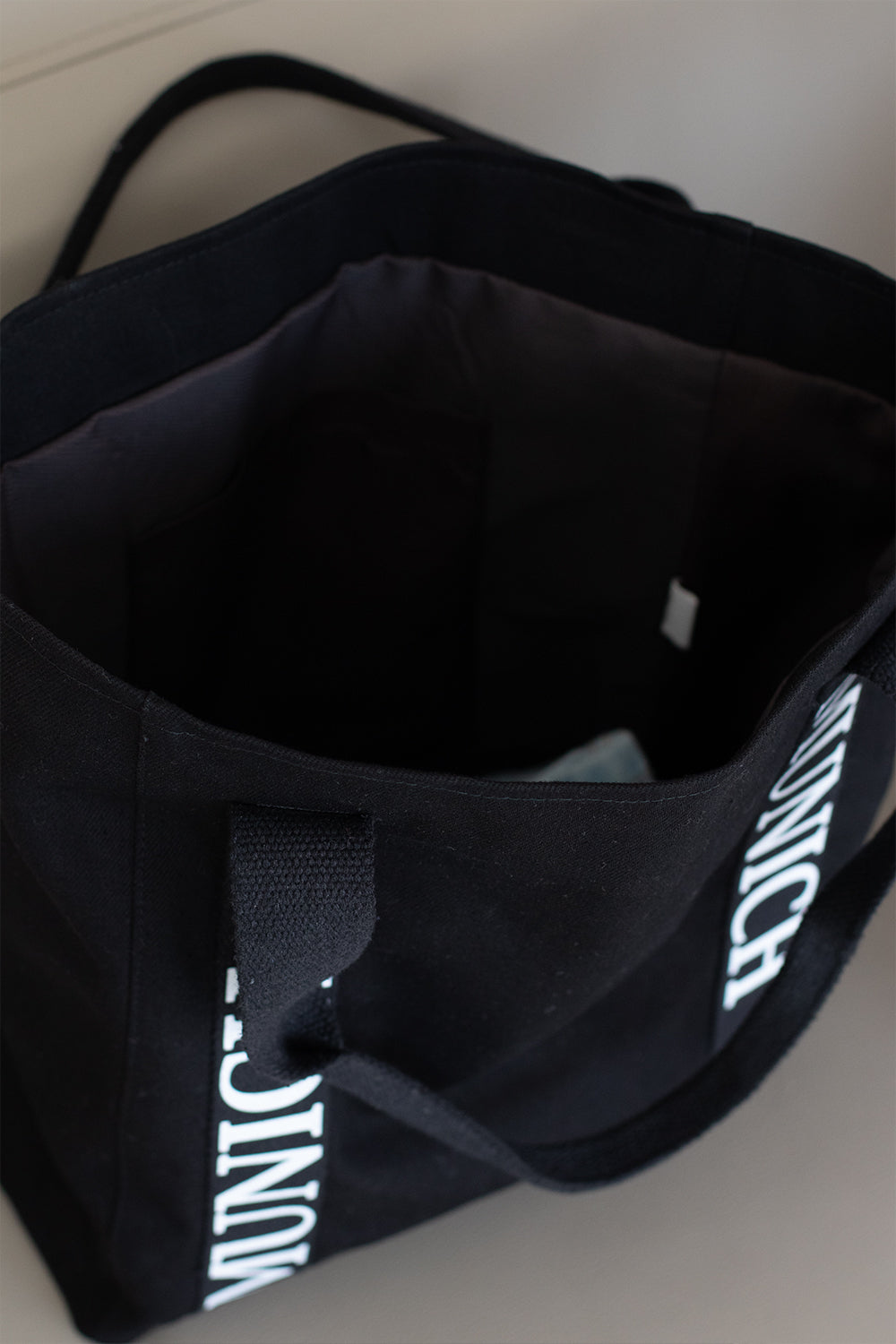 Eco Shopper Tote Bag Munich Black 03S04