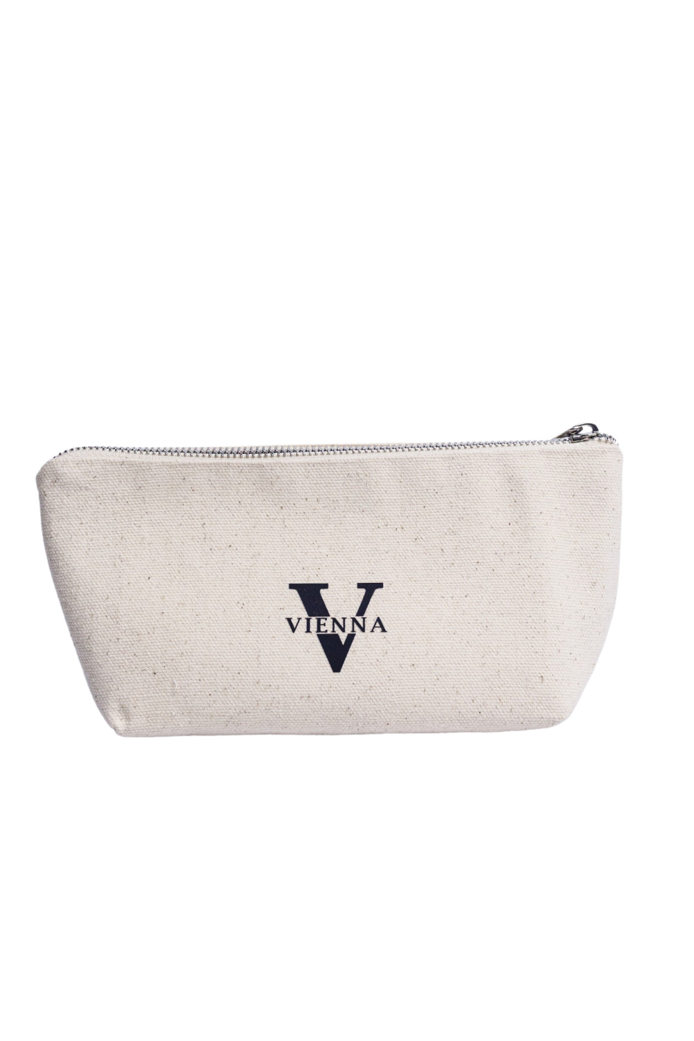 Trousse cosmétique en éco-coton blanc M Vienna 02SM01