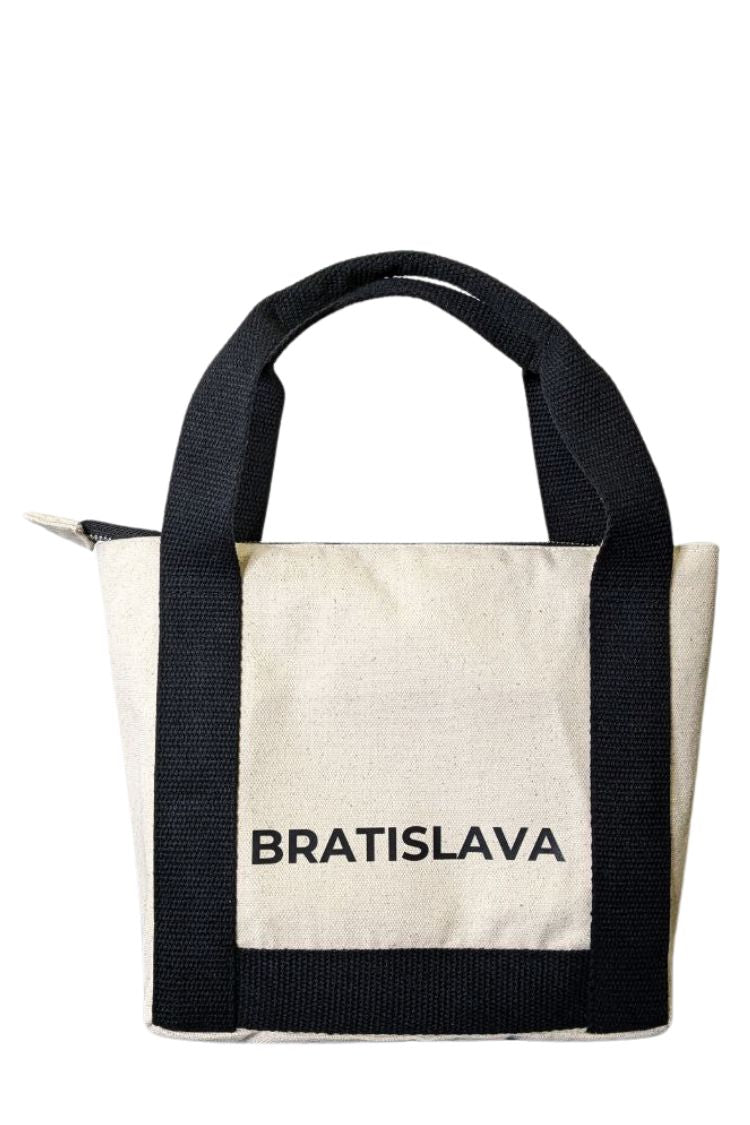 Mini Canvas Tote Bag  Bratislava 030S01