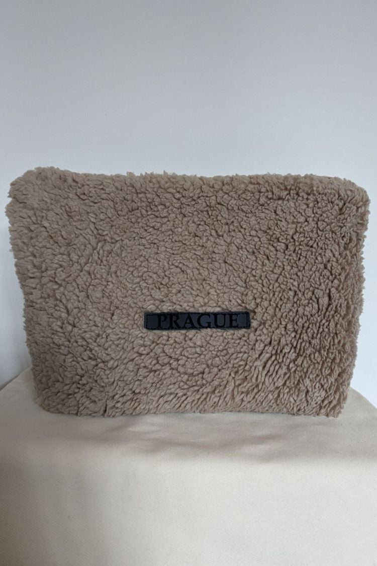 Teddy cosmetic bag brown Prague M 019S05