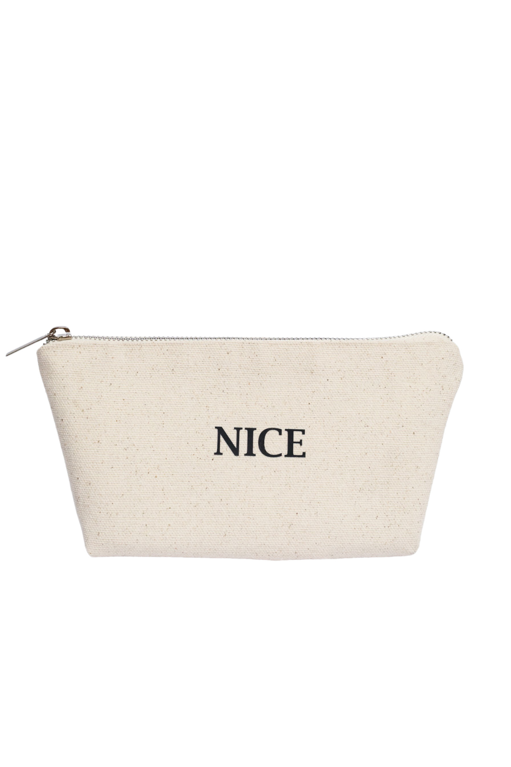 Eco-cotton cosmetic bag white L Munich 02SL01