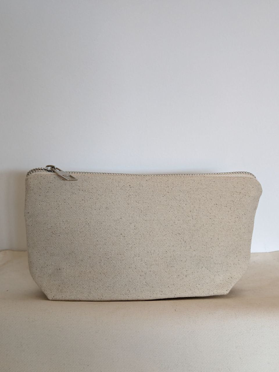 Eco-cotton cosmetic bag  olive M  Prague 02SM01